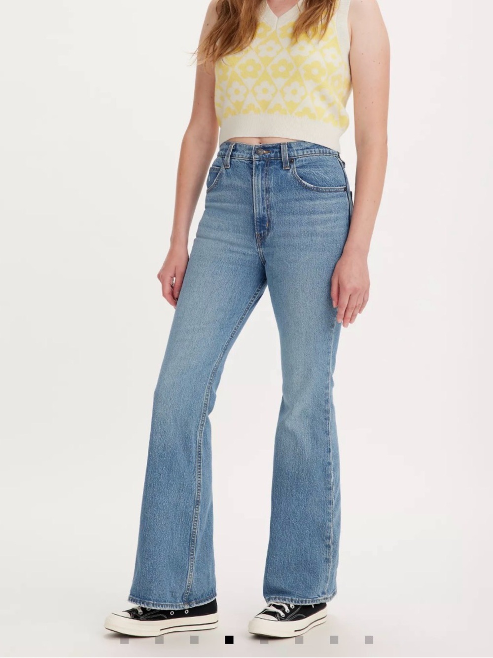 Levi’s 70s High Flare Jeans W28 L32 – Sonoma Walks - Light Wash